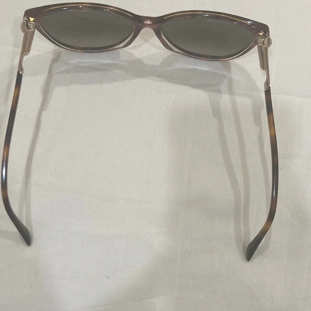 Jimmy Choo Tortoise Cat-Eye Sunglasses - Brown